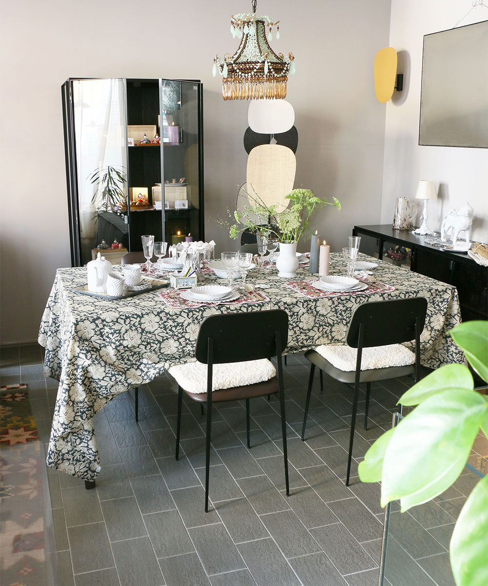 テーブルクロス – – Blanc de Juillet