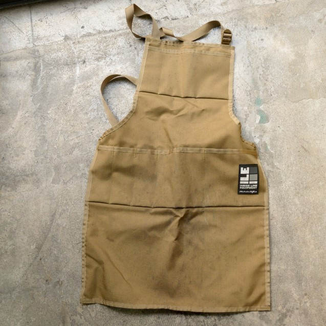 ILE* work apron (cordura grey/x-pac alpine) - BLUE LUG ONLINE STORE