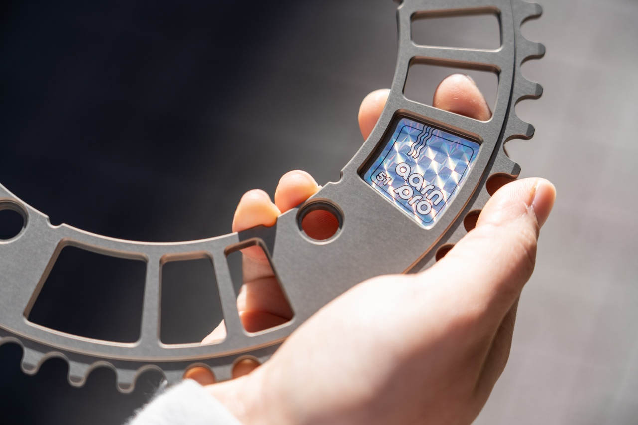 AARN* track chainring (black) - BLUE LUG ONLINE STORE