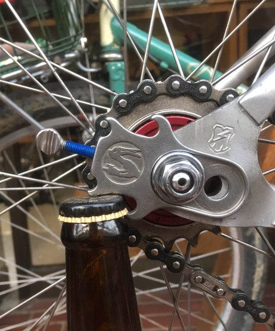 SURLY* tuggnut chain tensioner (silver) - BLUE LUG ONLINE STORE