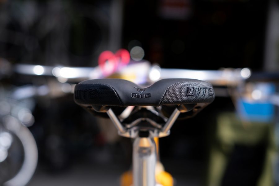 WTB* silverado race saddle BL special (all black) - BLUE LUG