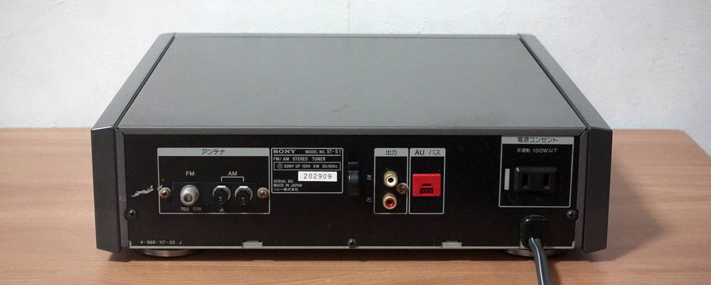 SONY ST-S1 修理調整記録: BLUESS Laboratory
