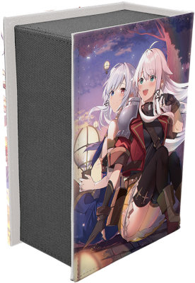 ブック型合皮製デッキケースW E☆2 三嶋くろね「Innocent White