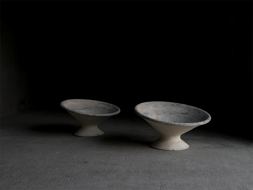 Willy Guhl planter pot I ビンテージ プランターポット - COLLETION