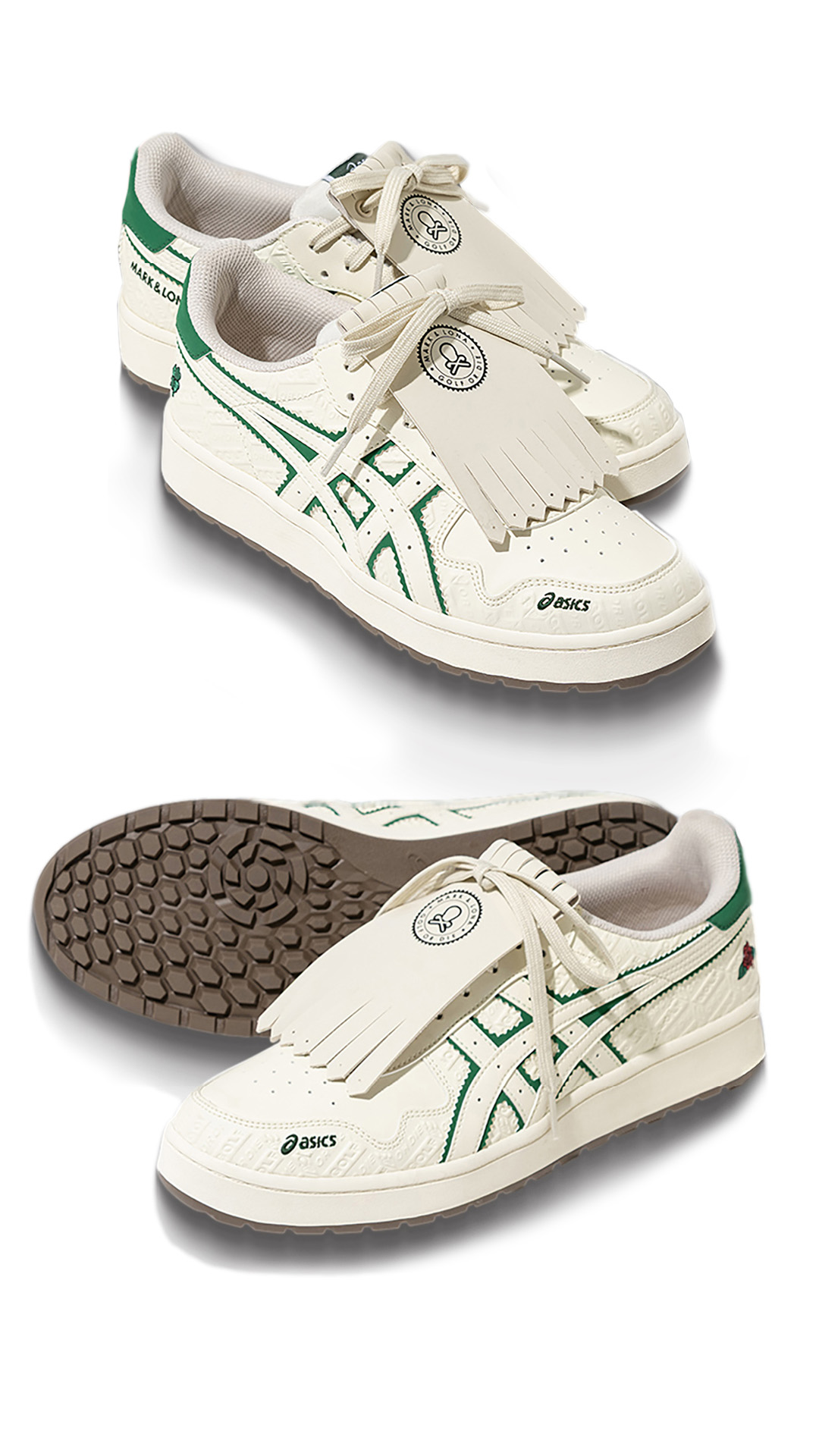 ASICS 「JAPAN S」をゴルフ仕様に進化させた「Tassel Striders」が発売