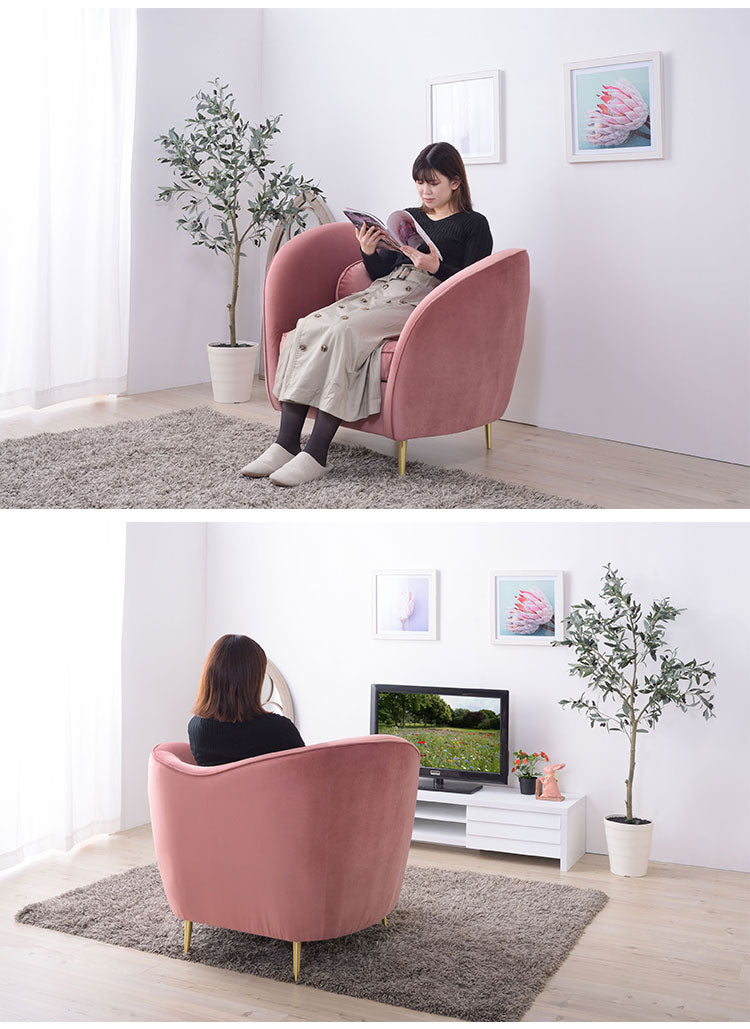 ソファ ソファー 1人掛け 1人掛けソファー アーム付き 幅98cm