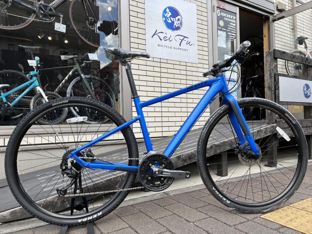 実用性抜群！ SCOTT SUB Cross J1 BLUE | bicycle support keifu: blog