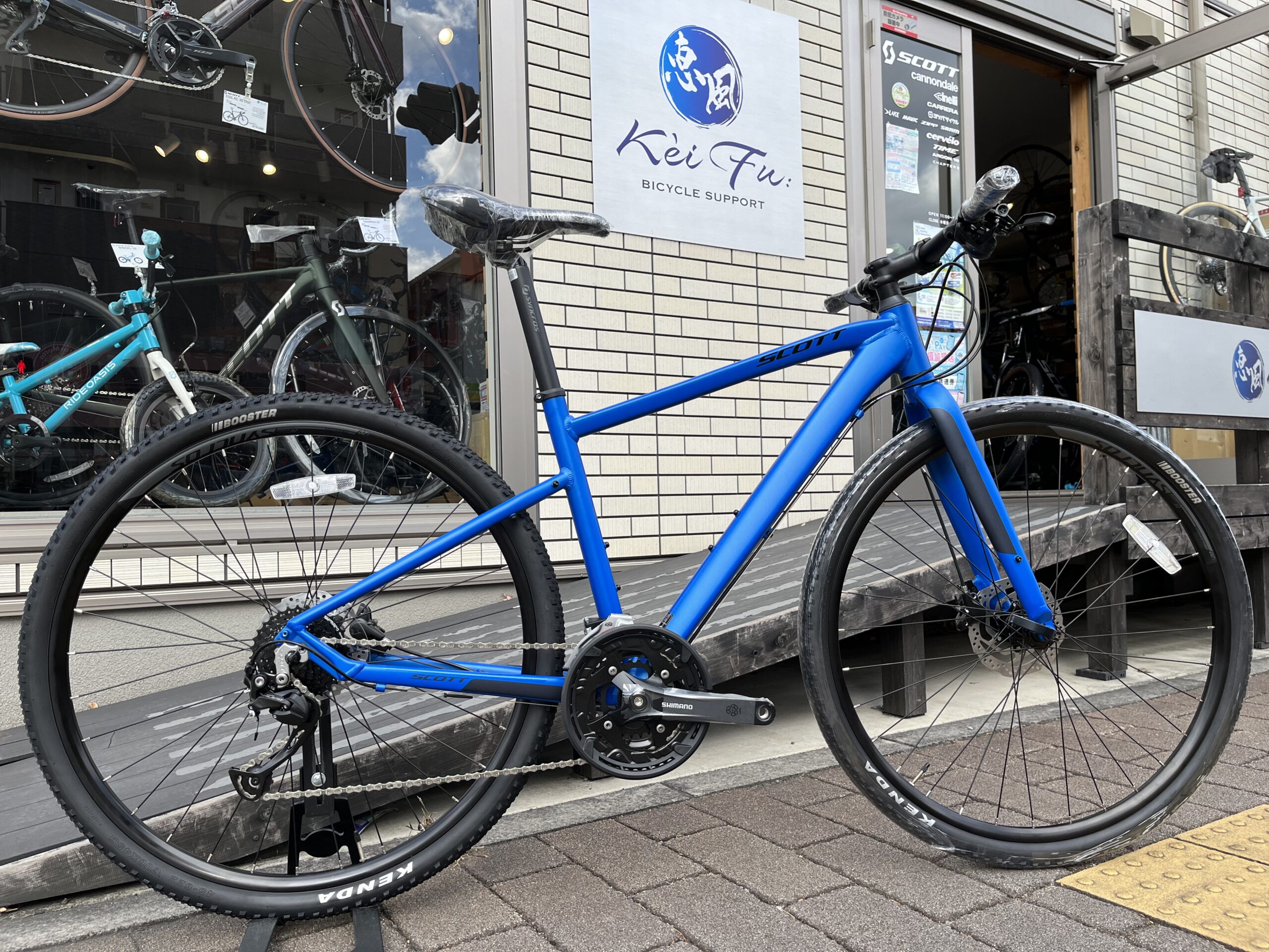実用性抜群！ SCOTT SUB Cross J1 BLUE | bicycle support keifu: blog