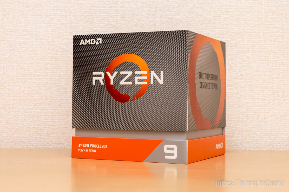 動作確認済み】AMD Ryzen 9 3900X CPU 【公式通販】