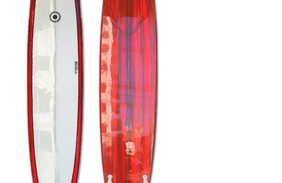 SCELL】ロングボード 9'0 レッド | 憧れのサーフィングッズを通販で購入