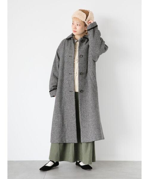 ehka sopo（エヘカソポ）の「ツイードパイピングコート（その他