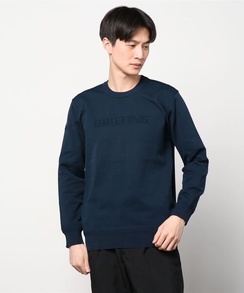 BRIEFING（ブリーフィング）の「MENS WR CREW NECK KNIT（ニット