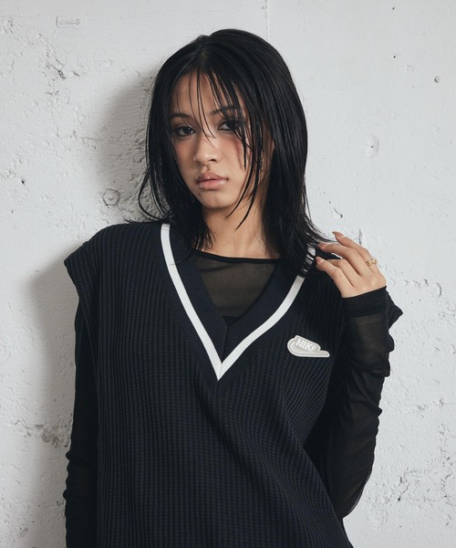 セール】ナイキ スポーツウェア ウィメンズ ワッフルニット ベスト