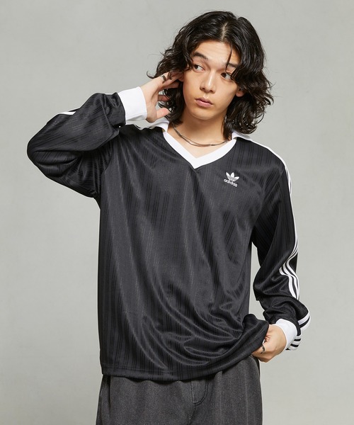 adidas（アディダス）の「アディカラー ピケ サッカー長袖Tシャツ