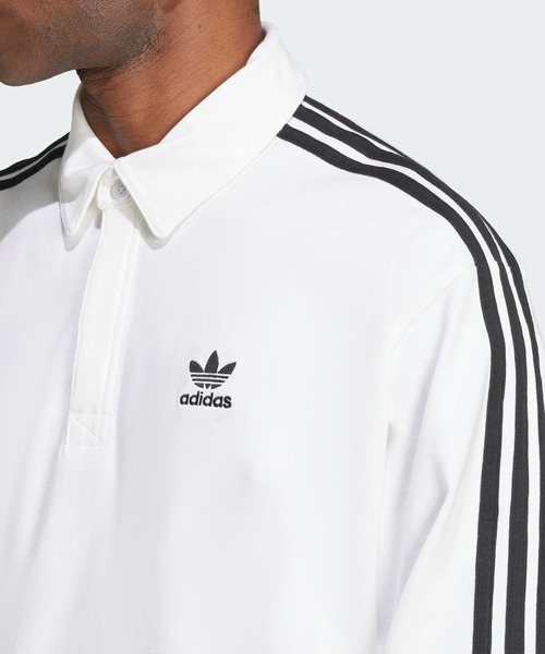 adidas/アディダス 3STRIPES RUGBY POLO 3 ポロシャツ（ポロシャツ