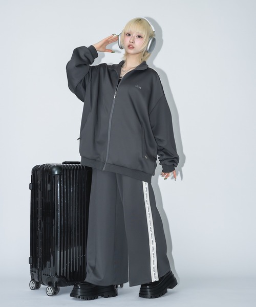 ユニセックス】トラックジャケット(セットアップ可)（ジャージ）｜17HR