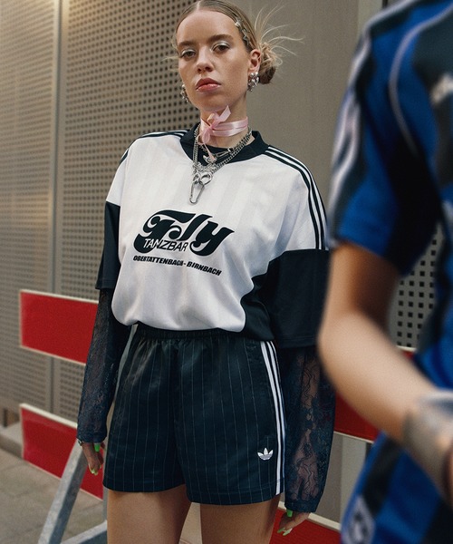 アディダス オリジナルス ロングスリーブ レース ジャージ アディダス