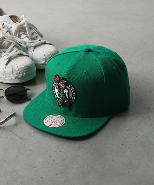 Mitchell&Ness】NBA TEAM GROUND 2.0 SNAPBACK CELTICS BULLS LAKERS
