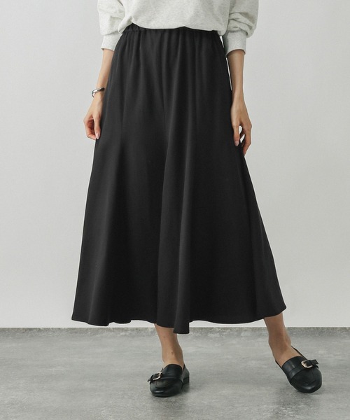 セール】シルクライクフレアスカート/575212（スカート）｜GLOBAL WORK