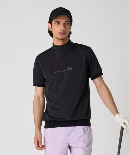 メンズ スムース モックネック シャツ（Tシャツ/カットソー）｜UNITED