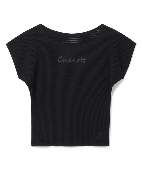 Chacott（チャコット）の「【ノーソーイングニット】ロゴプリント