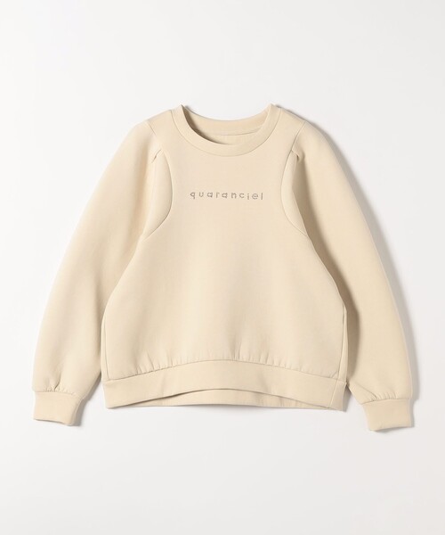 セール】quaranciel:〈洗濯機可能〉スタッズ ロゴ ダンボール