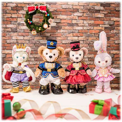11/2発売】ダッフィークリスマスグッズはくるみ割り人形モチーフ