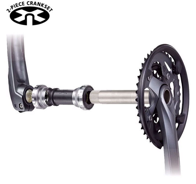 DEORE] FC-M5100-2 クランクセット 36-26T 11s