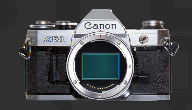 キヤノンからフィルムカメラの「AE-1」をベースにしたクラシック