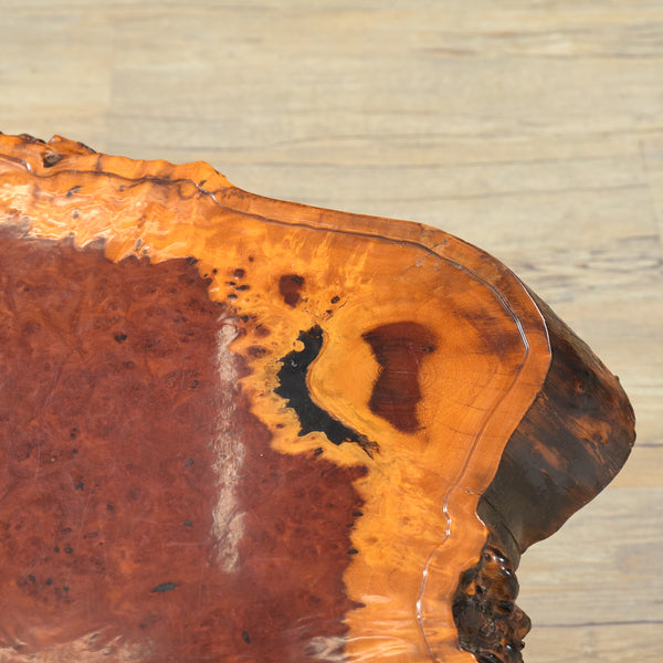 花梨輪切り 瘤杢座卓 #32085 – camori ヴィンテージ家具・北欧