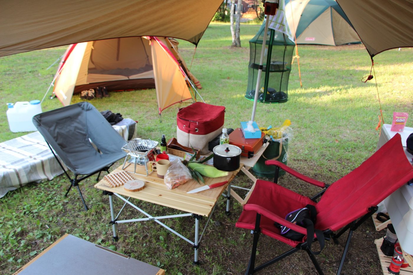 レビュー】コールマンのナチュラルウッドロールテーブルは初めての