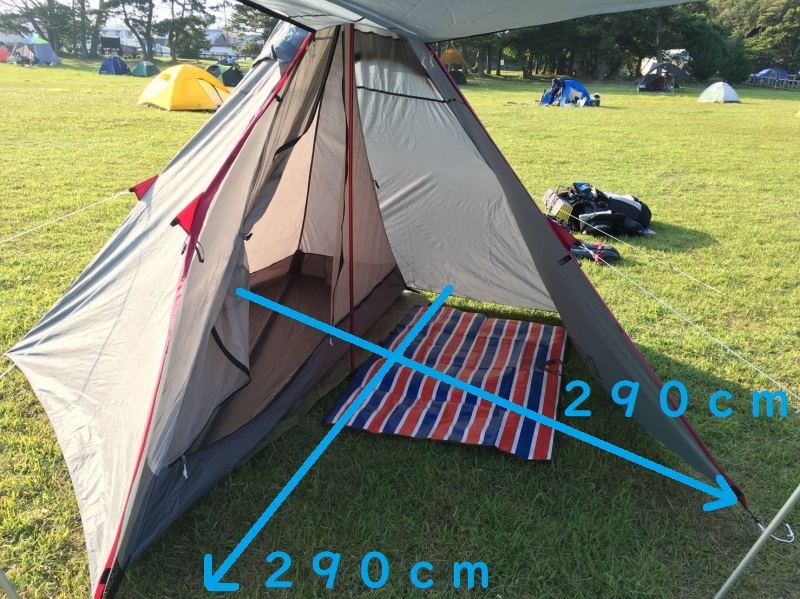 おすすめNo1】ライダーズワンポールテント徹底レビュー｜大きな前室と