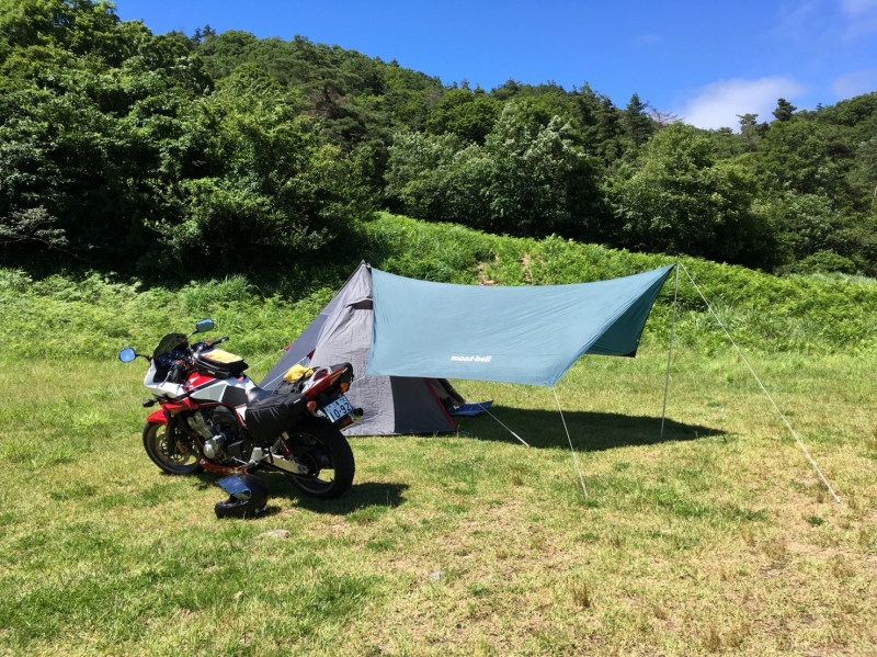 モンベル：ミニタープHXレビュー】ソロキャンプにちょうどよいサイズ感