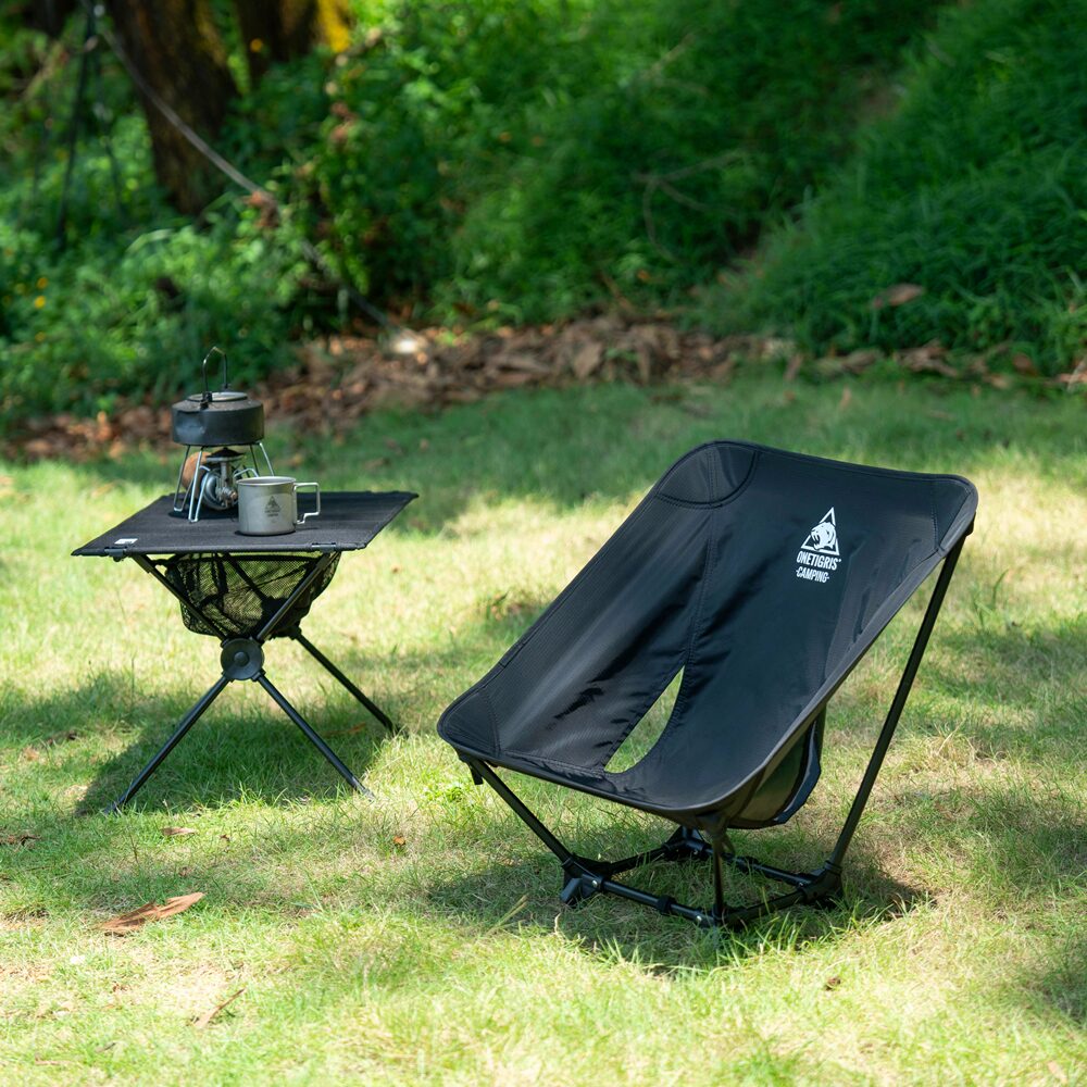 OneTigrisから高さ調節可能な「DIPPER ポータブルチェア」登場