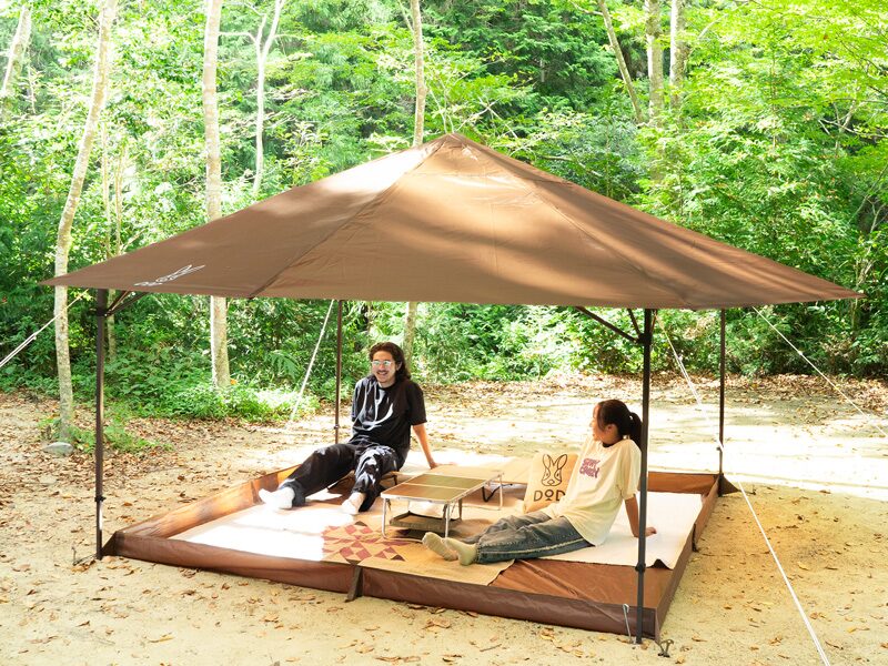 DODから大型自立式タープ「でかキノコタープ」登場 | キャンプレビュー
