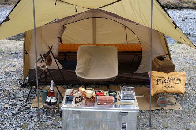 ダックノットから「ハンティングドームテント 2P」登場 | キャンプレビュー