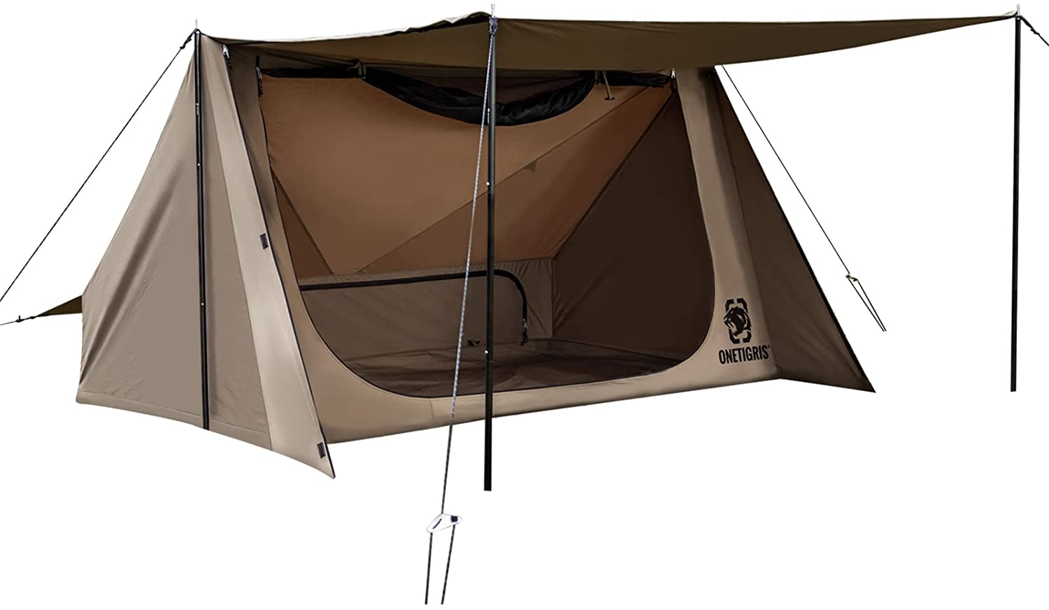 OneTigrisからソロ用パップテント「BLACK ORCA 2.0」登場 | キャンプ