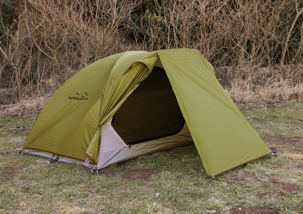 テンマクデザインからアルミポール採用の軽量ツーリングテント