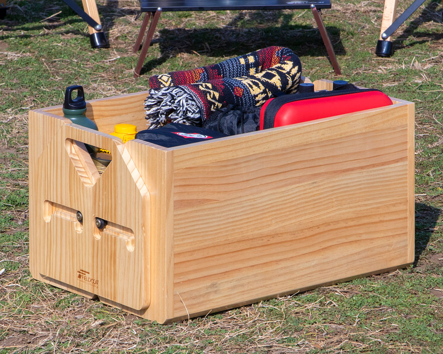 フィールドアから木製シェルコン「木製コンテナボックス」登場