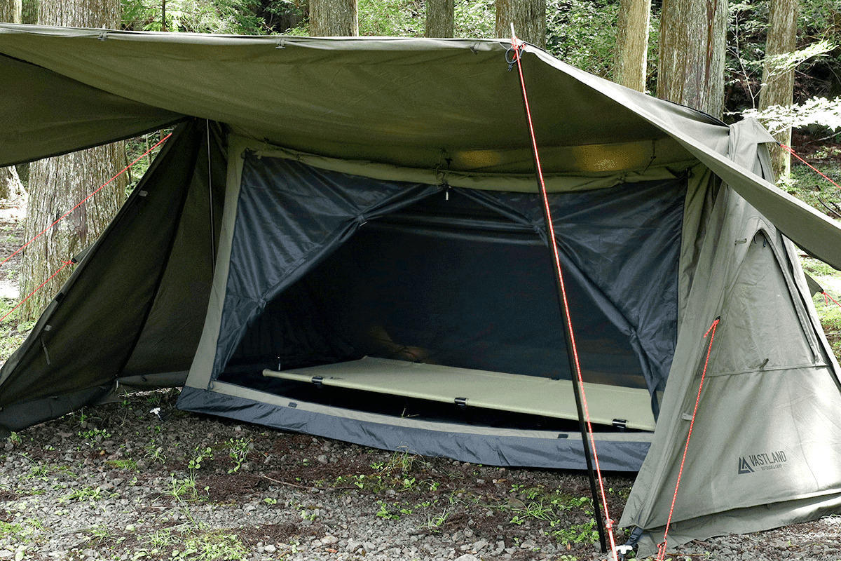 ヴァストランドからTC素材の「TCパップテント ソロ」登場 | キャンプ