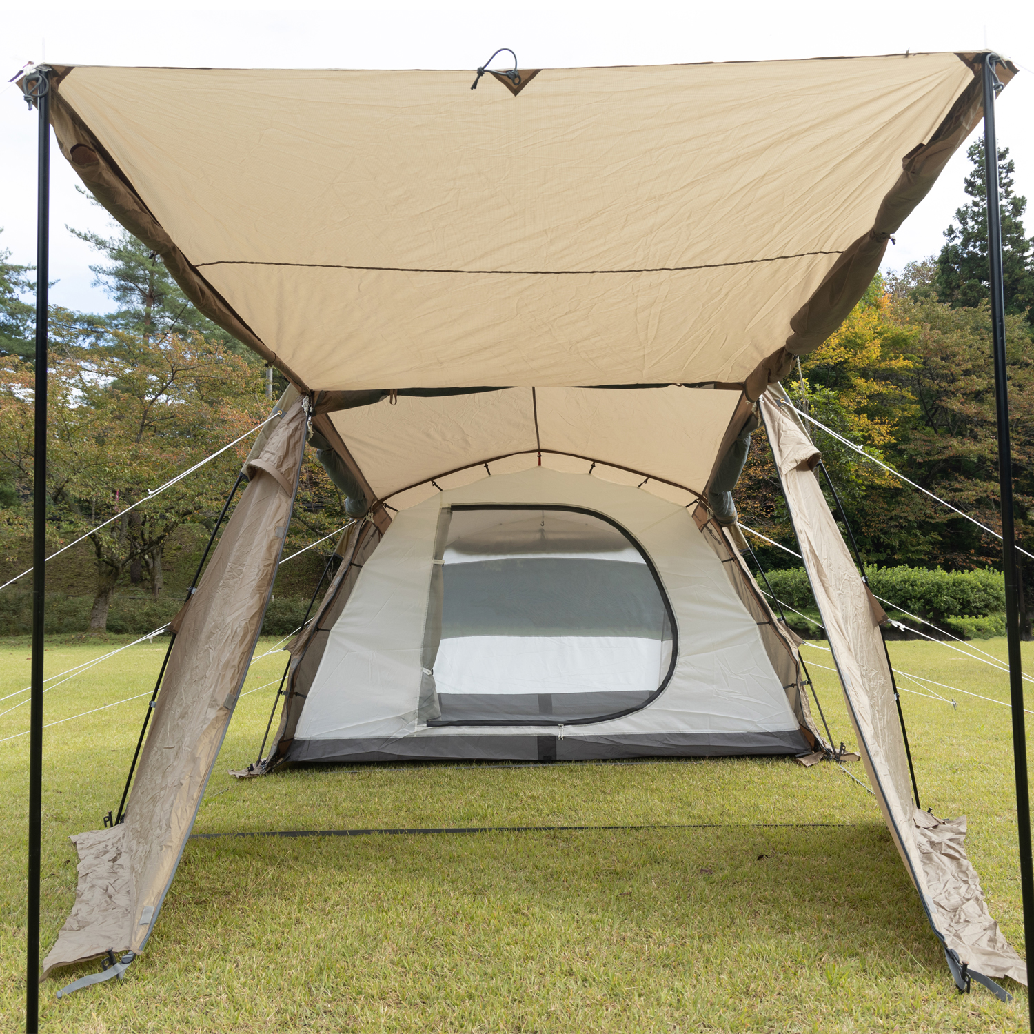 バンドックから2ルームテント「アングラー」登場 | キャンプレビュー