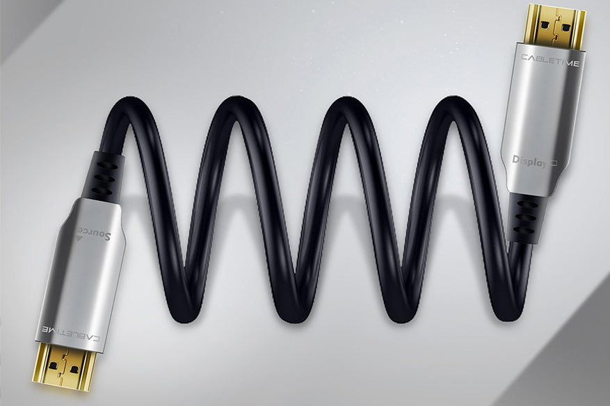 Active Fiber Optical HDMI 2.0 Cable（AOC) 4K 60Hz - CABLETIME