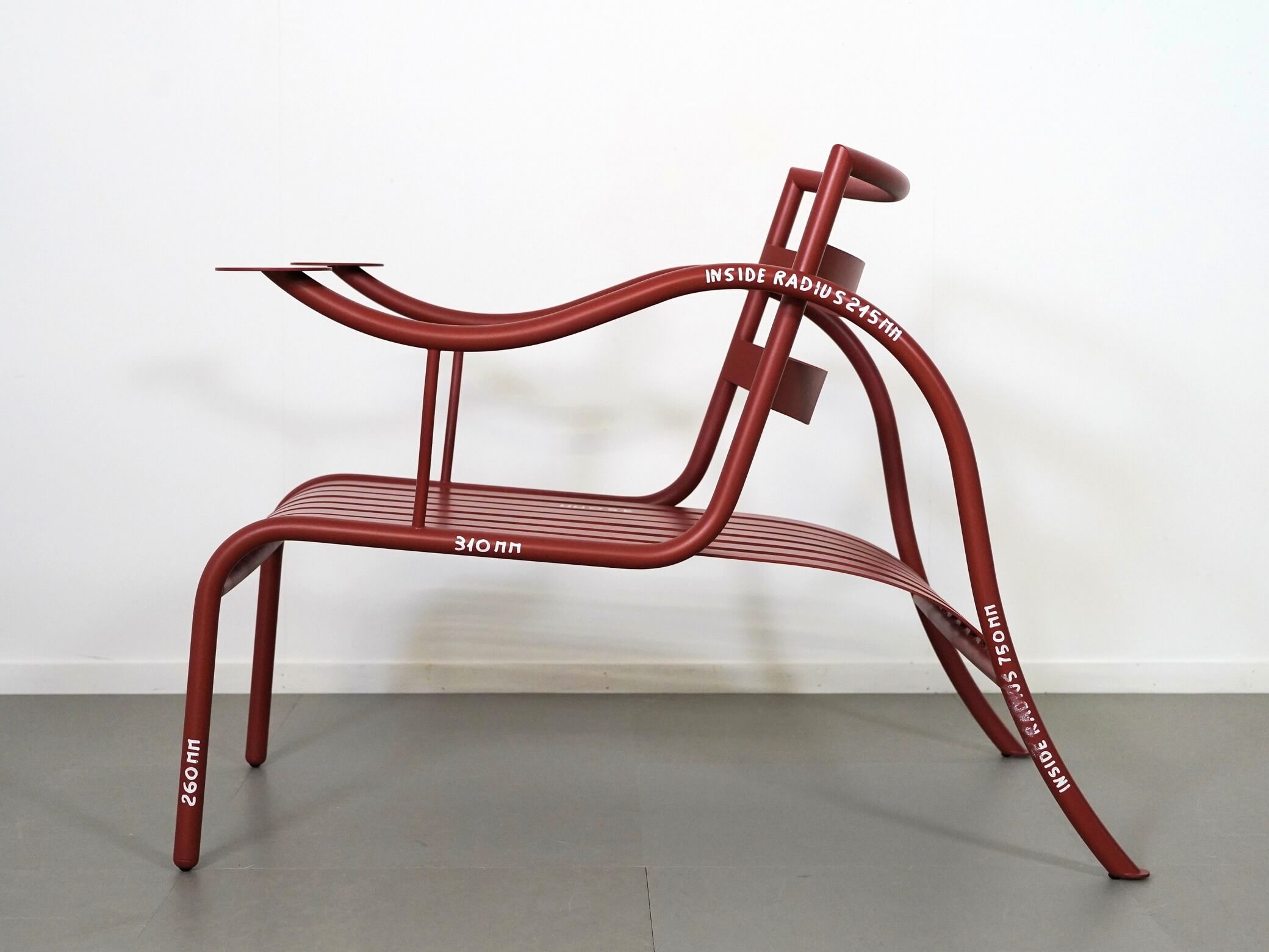 シンキングマンズチェア テラコッタ レターあり ジャスパー・モリソン