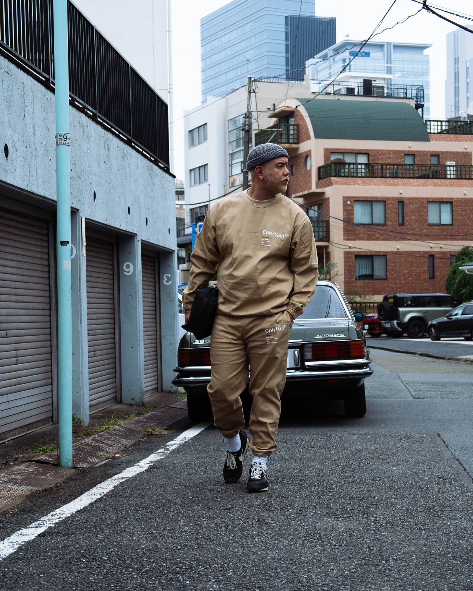 COTTON TRACK PULLOVER JACKET – Cph/Golf™︎