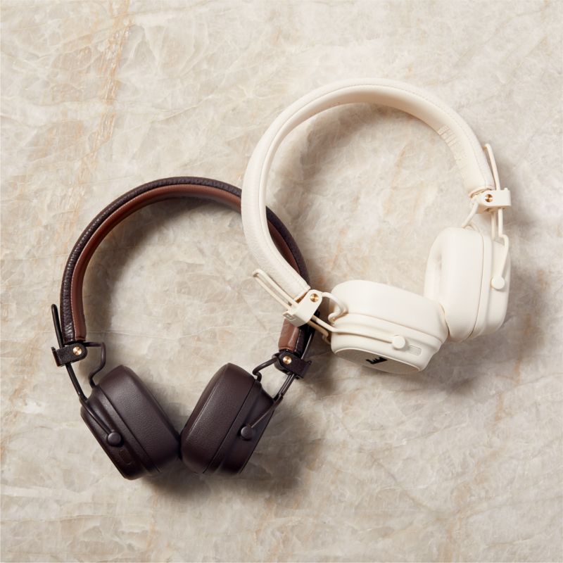 Marshall Major V Brown On-Ear Bluetooth Headphones + Reviews | CB2