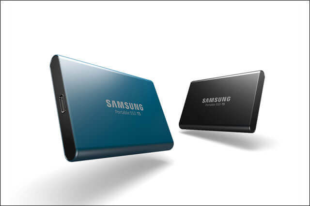USB3.1 Gen2対応、最大容量2TBの外付けストレージ「Samsung Portable