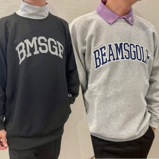 Champion× BEAMS GOLF】 別注 スウェット シャツ｜ビームス ゴルフ