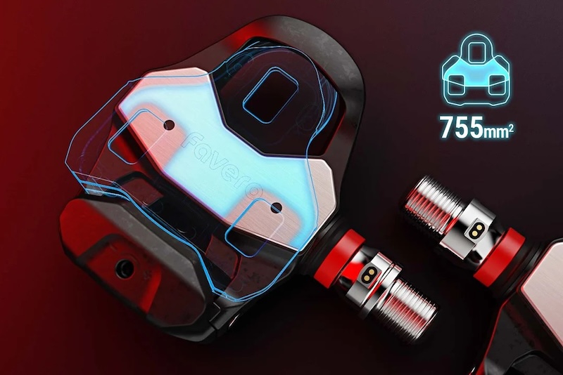 LOOK KEO対応のペダル型パワーメーター「ファベロ アシオマ プロ RL