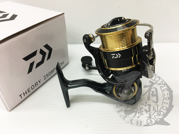 ◎百有釣具◎DAIWA THEORY Йレэみ紡車捲線器規格:2508PE-DH雙手把
