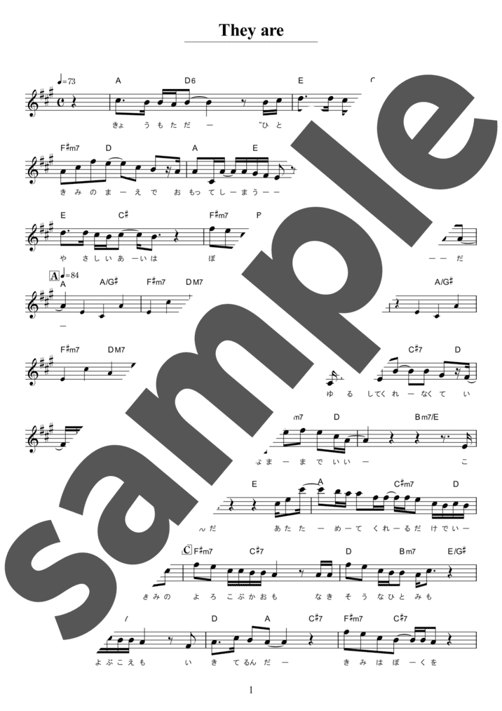 メロディ譜】夢 / HIKAKIN & SEIKIN